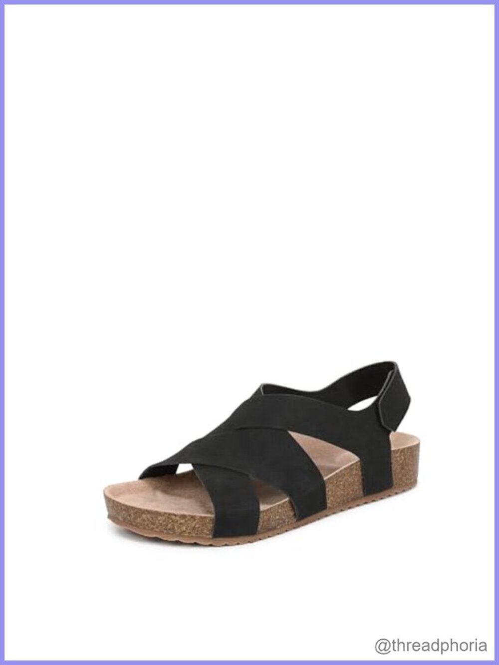 Dr. Scholl's Luna Slingback Sandals Cork Footbed Open Toe Comfort